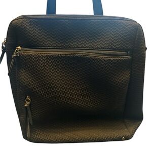 Elliott Lucca Black Textured Backpack